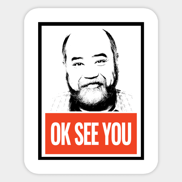 Kim's Convenience - appa ok i see you Sticker by JamexAlisa